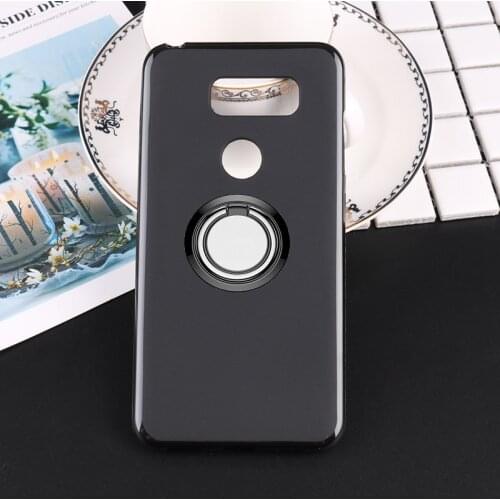 For LG V30S V30S+ V35 ThinQ K10 K8 Q8 2018 K9 K11 K30 Q7+ Q7 Stylo 4 Plus Back Ring Holder Bracket Phone Case Cover Soft Shell