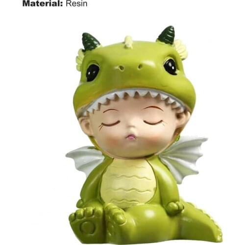 Dinosaur Mold Realistic Ornament Resin Dinosaur Toy Cake Decorating Tools for Shop Car Interior Accessories Ornament