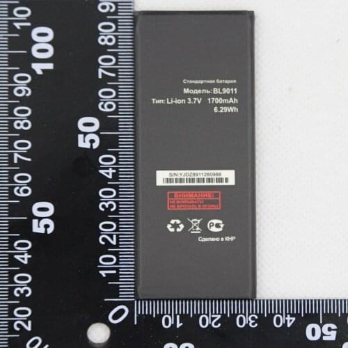 ISUNOO 10pcs/lot 3.7V 1700mAh BL9011 Battery for Fly BL9011 mobile phone battery