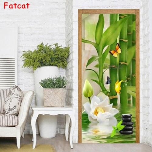 50x100cm Lotus bamboo diamond embroidery diy picture diamond painting full round/square diamond cross stitch landscape,PP611