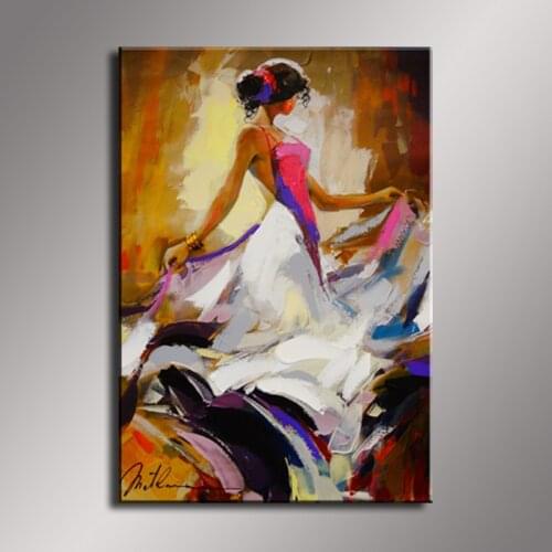 Wholesale oil painting Nude Sexy Female Lady Woman Modern Wall Decor Art Oil Painting On Canvas GT-002