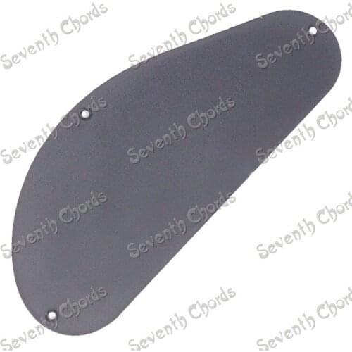 Sand grinding Black Plastic Guitar Pickguard Cavity Cover Cover Back Plate Wiring BackPlate for Guitar Bass / LJ-CK02