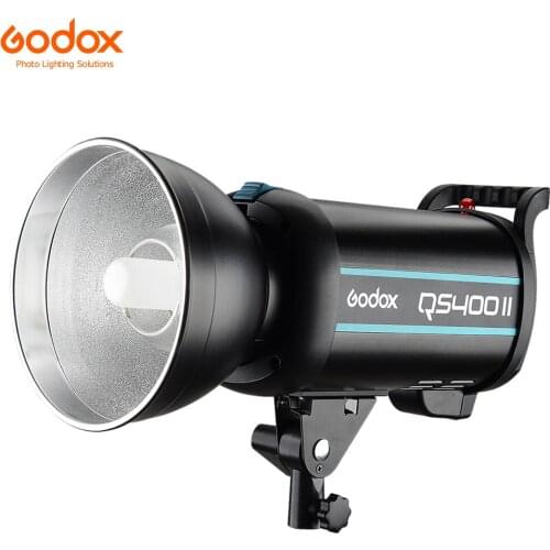 Godox QS400II 400Ws Professional Studio Strobe 5600K Color Temperature with Built-in 2.4G Wireless X System add X1T Transmitter
