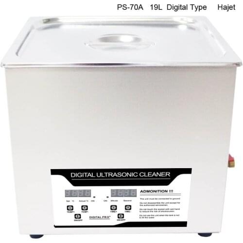 Large Capacity Dental Clinic Tools 420W 19L Digital Heating Ultrasonic Cleaner