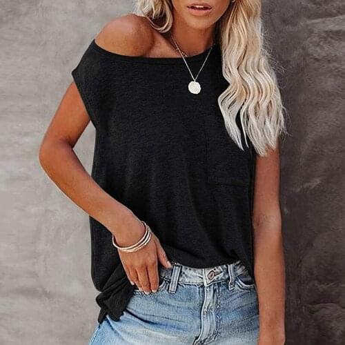 Женские однотонные футболки WE.FINE China At AliExpress