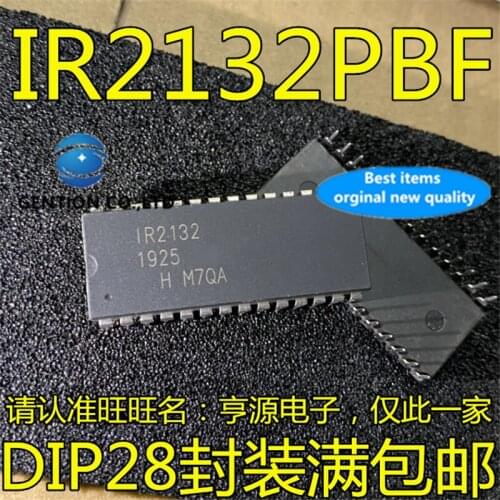 2Pcs IR2132 IR2132PBF DIP-28 Bridge driver chip in stock 100% new and original