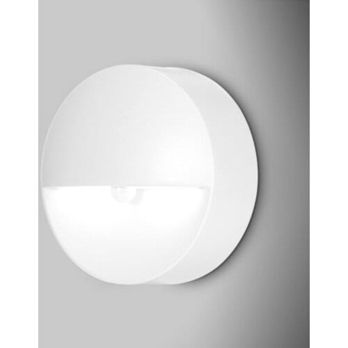 2018 Smart Led Motion Sensor Night Light Emergency Wall Light for Baby Sleeping Home Battery Portable Kitchen Lighting