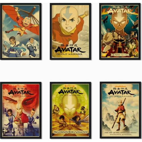 5D DIY Diamond Painting Popular Anime Poster Avatar: The Last Airbender Cross Stitch Kit Diamond Embroidery Home Decor