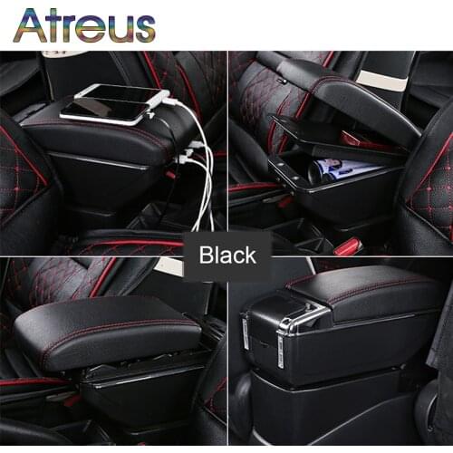 Auto Car Armrest Box Modified For Volkswagen VW Jetta MK6 Santana Accessories 2013 2014 2015 2016 USB Cup Holder Ashtray Storage