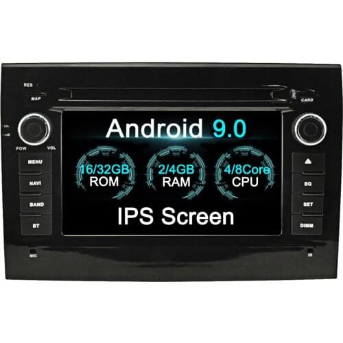 IPS Android 9.0 Car radio DVD player Stereo GPS For FIAT DUCATO 2006-2010 2016 2017 2018 2019 navigation ISP Carplay /DAB+ BT