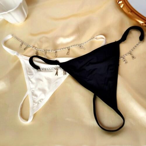 Custom Metal Letters Waist Chain Body Jewelry For Women Sexy Personalized Initials Letters Belly Thong Chain Party Jewellery New