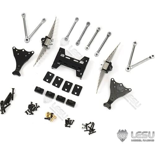 LESU Metal Rear Suspension for 1/14 DIY TAMIYA RC Model Scania MAN Tractor Truck Dumper