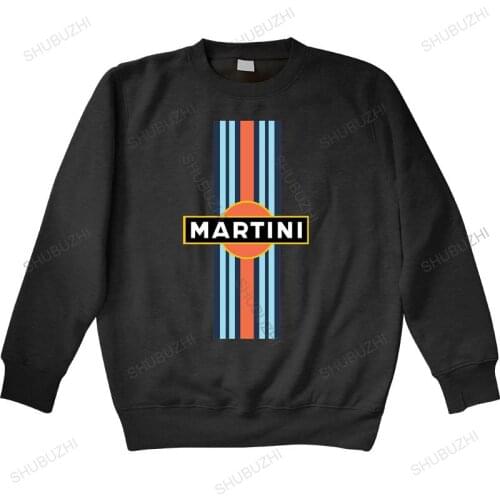 Brand hoodie homme cotton sweatshirt fashion Martini Racing Car Vintage Cool Gift Retro hoodies