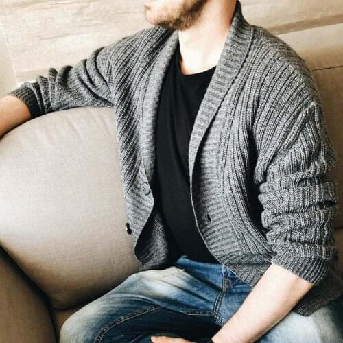 2021 New Mens Sweaters Autumn Winter Warm Cashmere Wool Button Cardigan Sweaters Man Casual Knitwear Sweatercoat Male Clothe