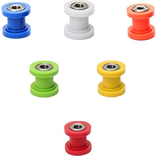 Youen 8mm 10mm Drive Chain Roller Slider Tensioner Wheel Guide Pit Dirt for Mini ATV M8 M10
