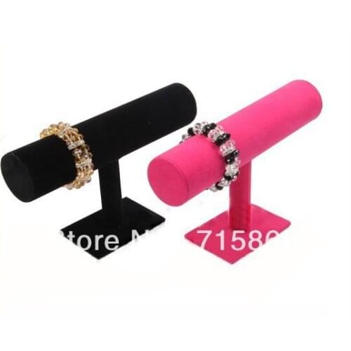 New Velet holder display for bracelet bangle watch 1pcs U choose color Dia 50mm Free Shipping