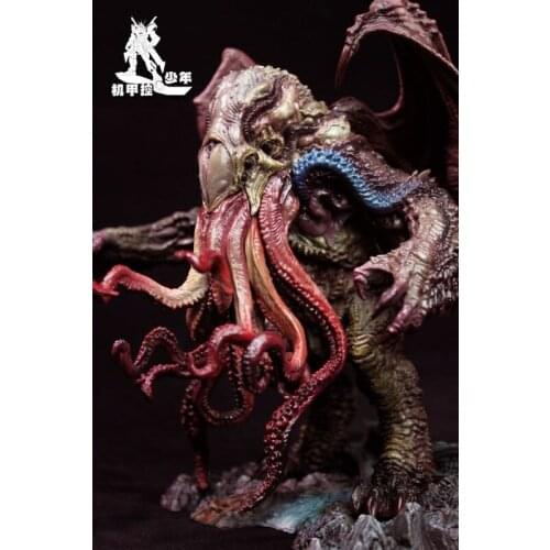 Very Rare Great Old Ones Cthulhu Figure Pre-paint Statue GK Resin White Model