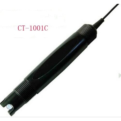 Ph electrode industry ph sensor meter tester 0-14PH 0.6MPa CT-1001 5m Lines