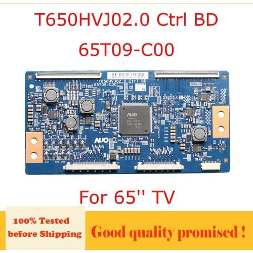 T-con Board T650HVJ02.0 Ctrl BD 65T09-C00 tv 65 inch Logic Board T650HVJ02.0 65T09-C00 Original teste de placa tv free shipping