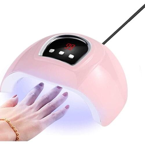 Hot Smart 18 LED Nail Lamp Dryer Fast Curing Manicure Light with 3 Timer Settings