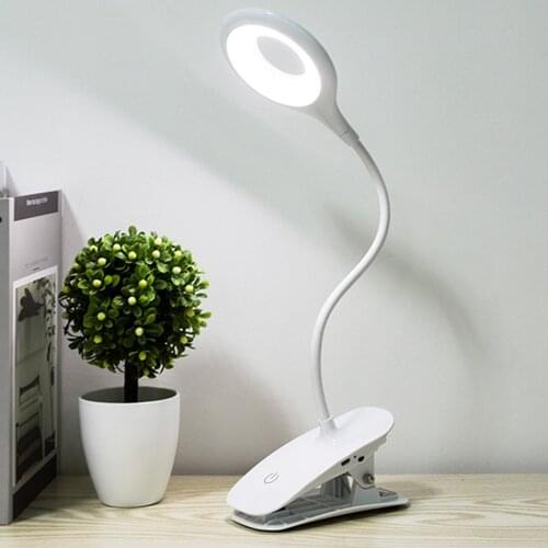 Portable USB LED Book Light Reading Light Table Lamp Flexible 20leds USB Rechargeable Lamp for Laptop Notebook PC Computer