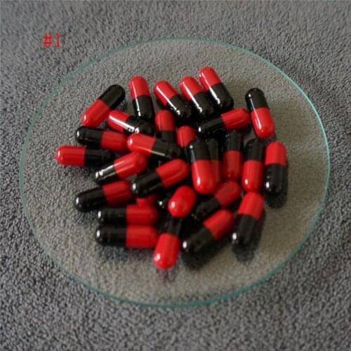 1# 1000/5000pcs 1 Size High Quality Portable Empty Hard Gelatin Capsules, Hollow Gelatin Capsules ,Joined or Separated Capsules