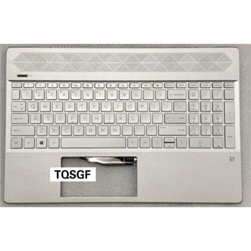 Brand new original Top Cover Upper Case for HP 15-CS TPN-Q208 15-CW TPN-Q210 Silver