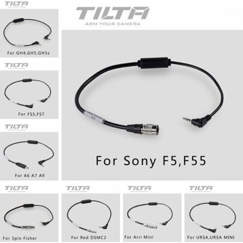 Tilta Record Cable for Follow Focus Motor Wireless Tilta Nucleus N Nano for RED /Sony F5 F55 /ARRI GH4 GH5 URSA BMPCC 4K Camera