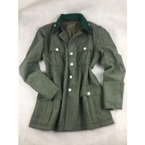 WWII WW2 GERMAN ARMY RETRO M36 OFFICER WOOL FIELD TUNIC MILITARY UNIFORM WORLD WAR II SOLDIER MILITARY WAR REENACTMENTS 5605101