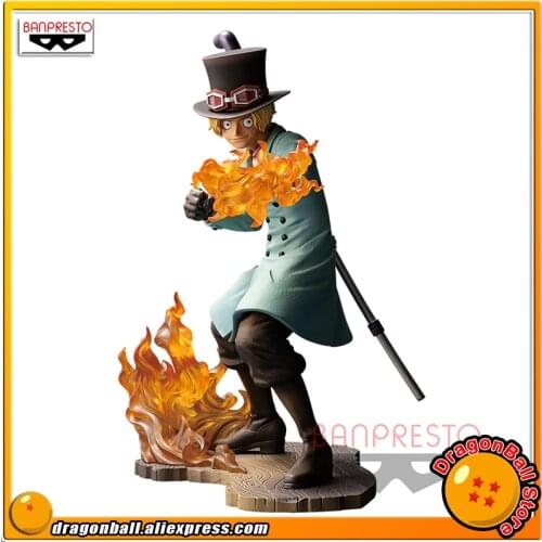 Japan Anime "ONE PIECE STAMPEDE" Original Banpresto BROTHERHOOD III Collection Figure - SABO