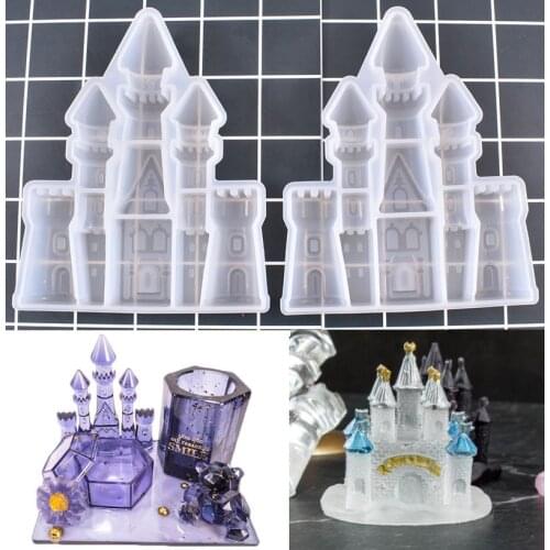 Castle Epoxy Silicone Mould For Molds Resin Jewelry For Jewelry Making Tools DIY Craft