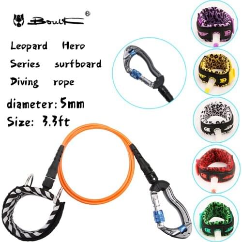 Boulk outdoor flexible underwater diving anti loss rope high quality stripe orange diving safety rope anti lost artifact