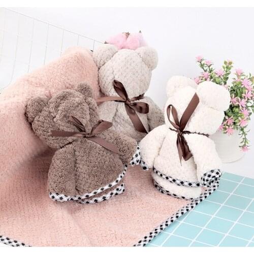 Disney cartoon thick absorbent soft big towel wash towel boy girl baby wash towel