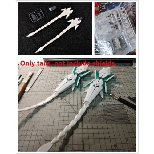 Tail with connector for Bandai RX-0 1/100 MG Unicorn Gundam shields D041-1