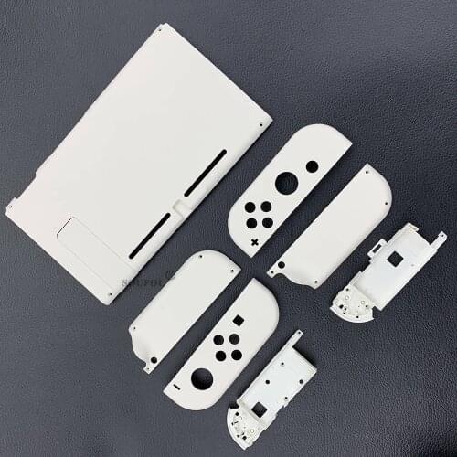 Housing Shell For Nintend Switch Console JoyCons Replacement Cover for NS Switch Ivory White Protector Case Dropshipping
