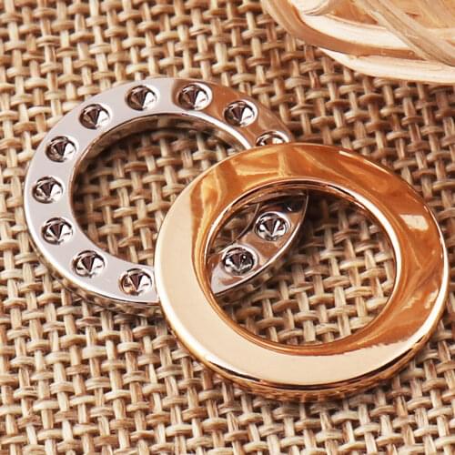 1/2" metal Silver/Gold O Rings Buckles 20PCS Choker Belt,Clasp Handbag Key Chains 13MM Webbing Strap Handbag Hardware rings