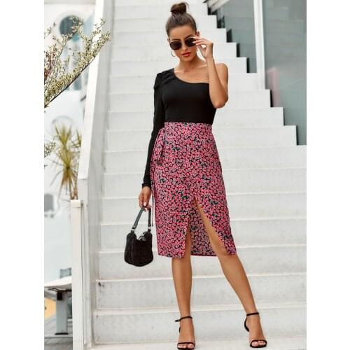 Женские юбки с высокой талией MIKYO & MLD China At AliExpress