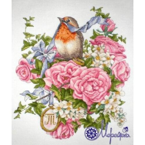 HH Gold Collection Counted Cross Stitch Kit Cross stitch RS cotton with cross stitch Merejka K-28 2