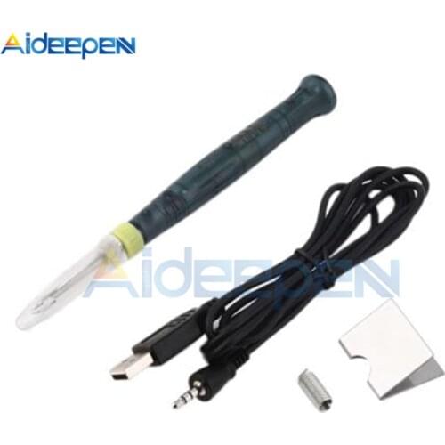 New 5V 8W USB Powered Electric Soldering Iron Solder Pen Welding Gun Hand Tools Kit Fast Heating Outdoor Welding Tools