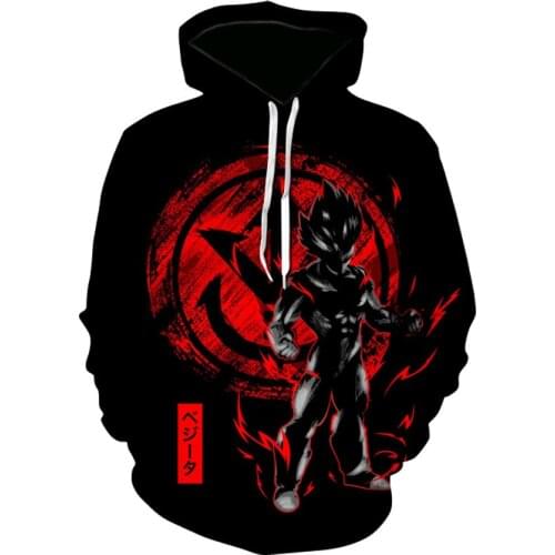 New New Hot Anime 2021 Son Goku Printed 3D Hoodies Sportswear Men Women Autumn Fashion Hooded Casual Hoody Clothing