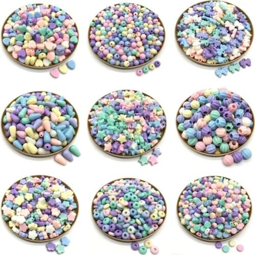 Wholesale Colorful Acrylic Beads for Handmade DIY Necklace Bracelet Jewelry Making