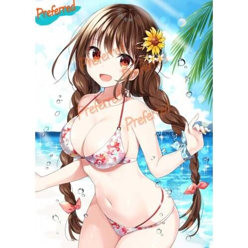 Decal Camper Bunny Girl Darling Sexy Girl Naked Woman Motocross Racing Laptop Helmet Trunk Wall Vinyl Car Sticker Die-Cut