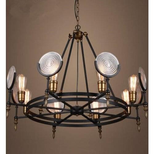 Loft industrial wind personality retro pendant lamps clothing store Cafe Restaurant Bar Cafe lamp