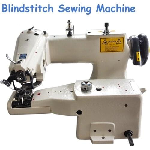 Industry Blindstitch Sewing Machine 220V Direct Socket Transfer Gloves BateRpak Neck Sweater Cuff Sewing Machine Pants
