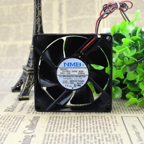 Japan FOR NMB 3110KL-05W-B2080258CM 24V 0.09A Ultra Durable Inverter cooling Fan