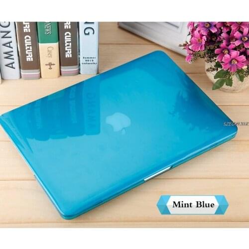 2019 New Crystal Color laptop Hard Case Shell Cover For Apple Macbook Air Pro Retina Touch Bar 11 12 13 15" laptop case cover