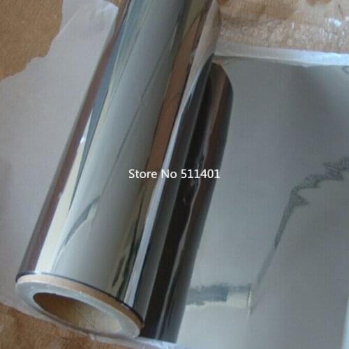 Gr.2 grade2 mirror titanium foil 0.4mm thickness 160mm width 5000mm length