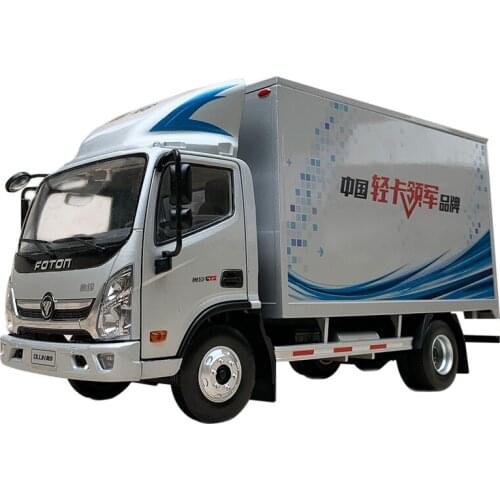 1:24 Diecast Model for Foton OLLIN CTS Light Truck Alloy Toy Miniature Gifts Tractor Trailer