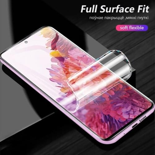 3D Curved Film For Samsung Galaxy S20 FE 5G Screen Protector S20 Lite Full Cover Nano Hydrogel Film Not Tempered Glass
