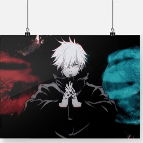 Satoru Gojo Jujutsu Kaisen Anime Manga Decoration Print Home Decor Canvas Painting Bedroom Study Living Room Wall Art Poster